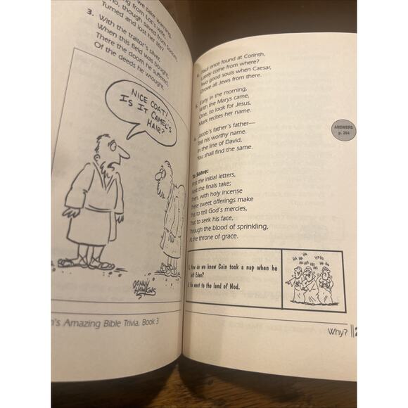 THREE VOLUMES! Nelson's Amazing Bible Trivia BOOKS 1, 2, 3 - EXCELLENT! - Picture 9 of 14